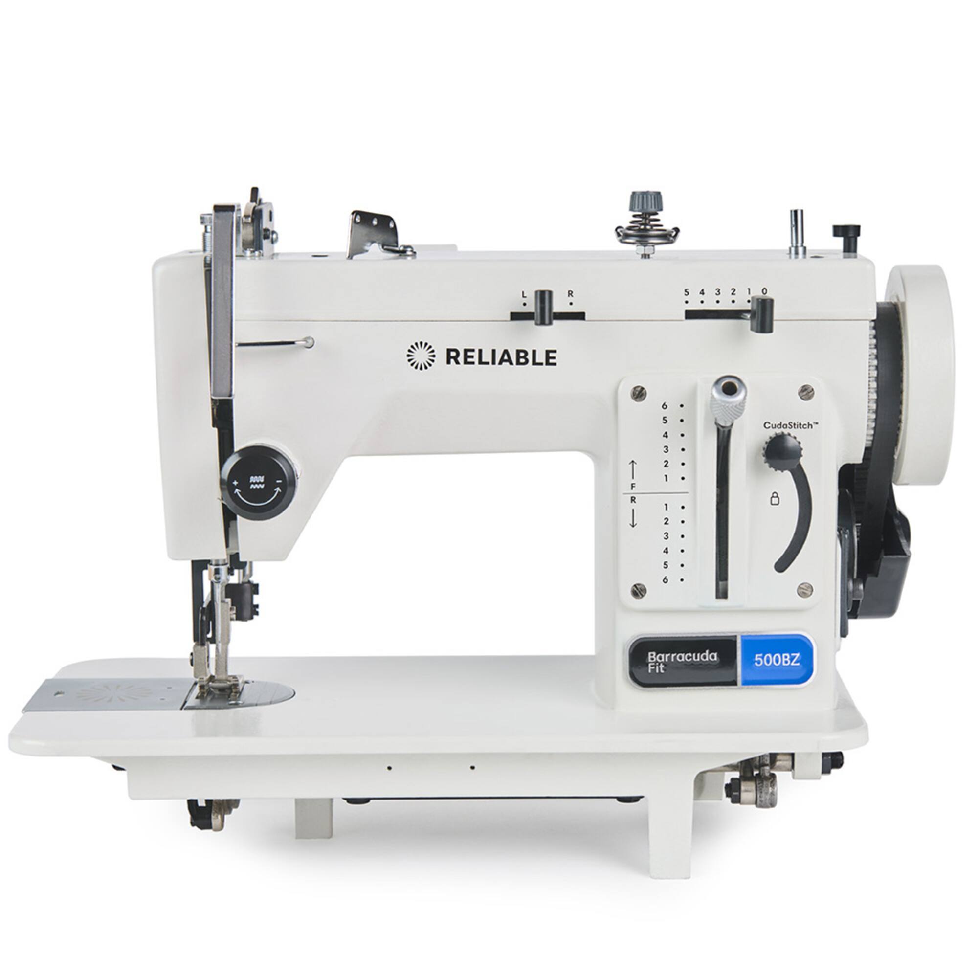 Barracuda™ Fit 500BZ Zig-Zag Portable Walking Foot Sewing Machine for Heavy Material